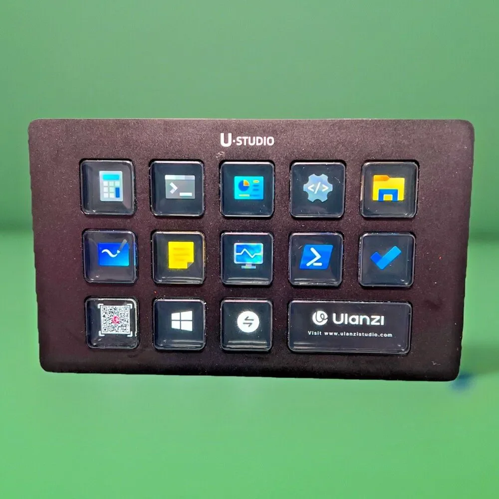 ULANZI D200 Customizable LCD Key w/ Live Content Create Controller